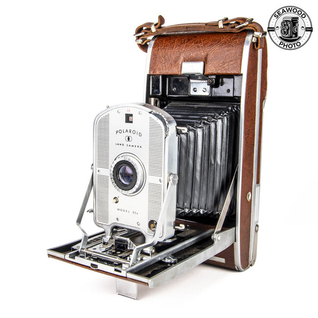 2-Vintage Polaroid Land Cameras, Model 95A and 95B,  Untested