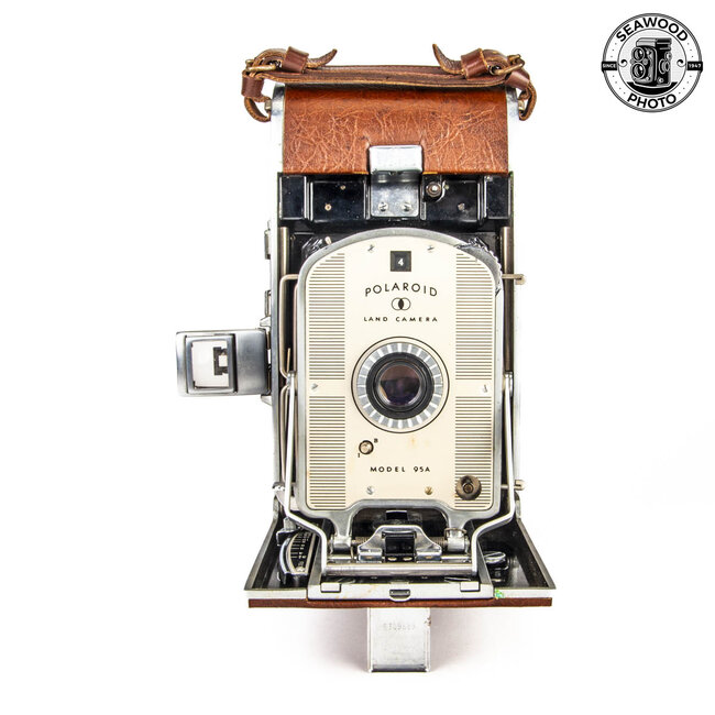 2-Vintage Polaroid Land Cameras, Model 95A and 95B,  Untested