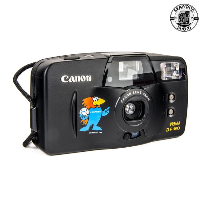 Canon Prima BF-80 Camera France 98 FIFA World Cup Edition EXCELLENT