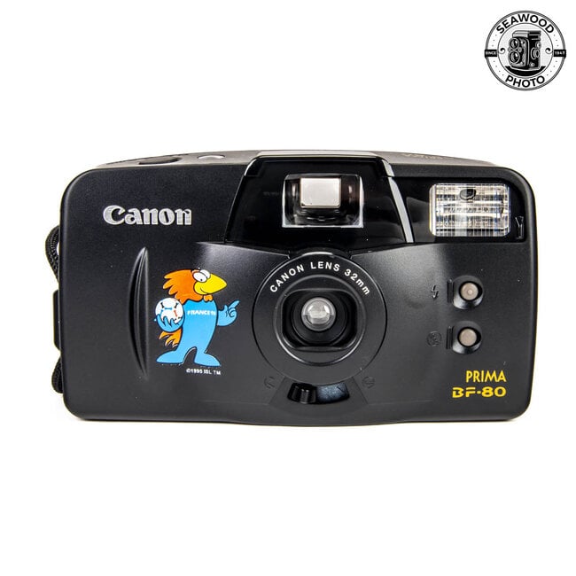 Canon Prima BF-80 Camera France 98 FIFA World Cup Edition EXCELLENT