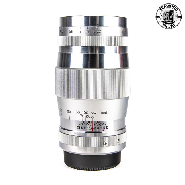 Canon 135mm f/3.5 Rangefinder Lens Leica M39 Mount GOOD+