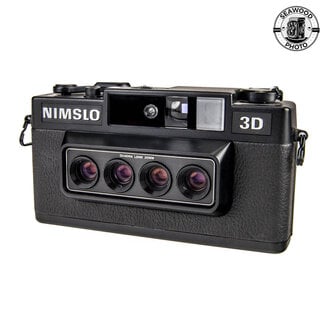 Nimslo 3D 35mm Quad Lens Film Camera, Works. EXCELLENT
