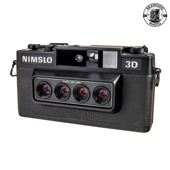 Nimslo 3D 35mm Quad Lens Film Camera, Works. EXCELLENT