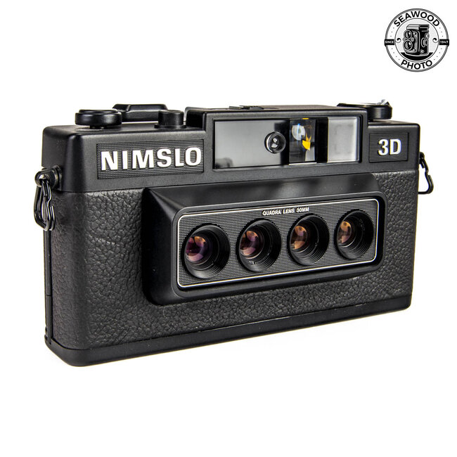 Nimslo 3D 35mm Quad Lens Film Camera, Works. EXCELLENT