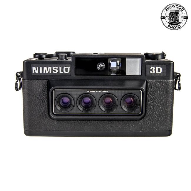 Nimslo 3D 35mm Quad Lens Film Camera, Works. EXCELLENT
