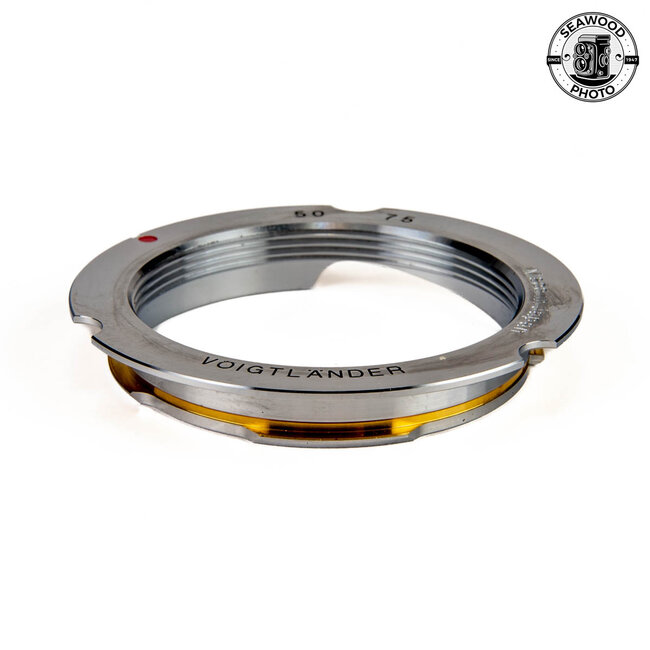 Voigtlander M Bayonet Adapter Ring L39 for 50/75mm Type II  LIKE NEW