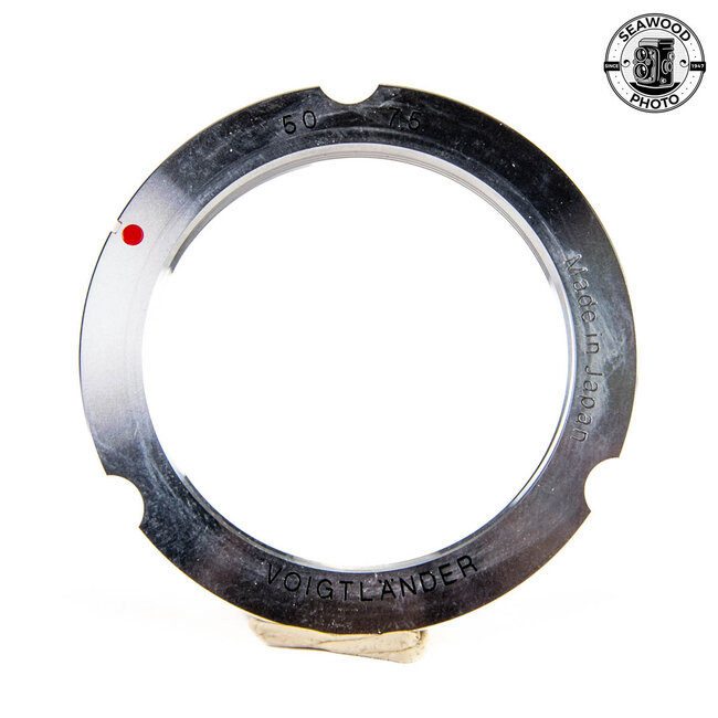 Voigtlander M Bayonet Adapter Ring L39 for 50/75mm Type II  LIKE NEW