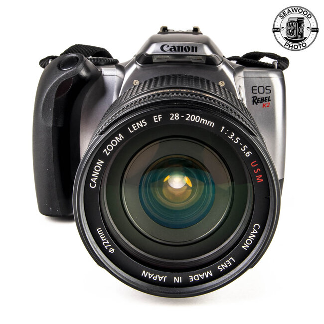 Canon EOS Rebel K2 w/ 28-200 f/3.5-5.6 GOOD+