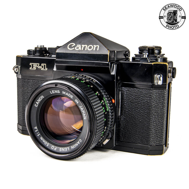 Canon F-1 w/ FD 50mm f/1.4 GOOD