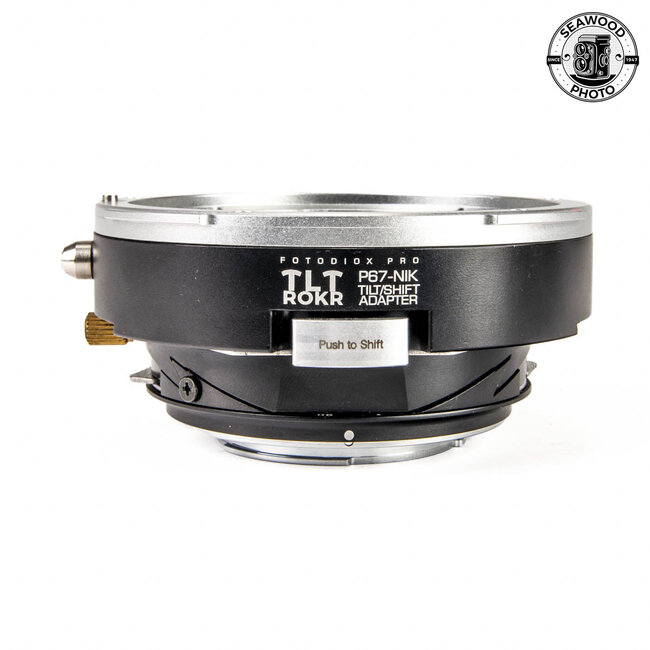 FotodioX Pro TLT ROKR Tilt/Shift Adapter for Pentax 67 Lens to Nikon F-Mount Camera