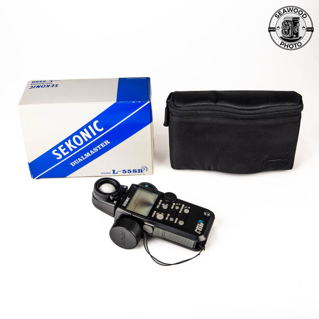Sekonic Dual Master L-558R Digital Light Meter LIKE NEW