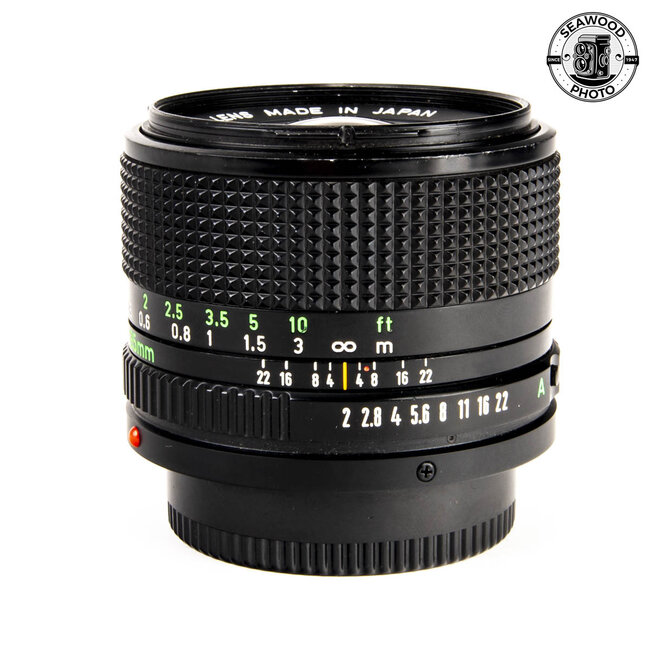 Canon FD 35mm f/2 GOOD+