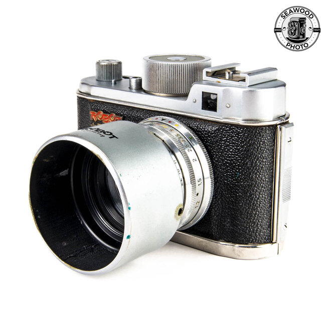 Robot Junior Camera with Schneider 38mm f/3.5 Radionar GOOD