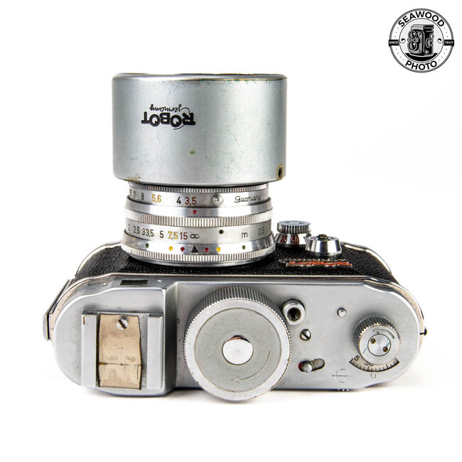Robot Junior Camera with Schneider 38mm f/3.5 Radionar GOOD
