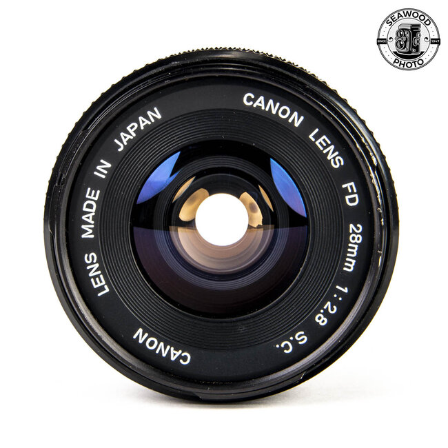 Canon FD 28mm f/2.8 S.C. GOOD