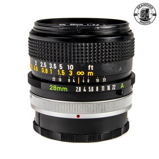 Canon FD 28mm f/2.8 S.C. GOOD