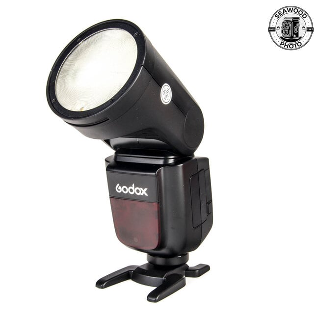 Godox V1-F Speedlight on camera flash for Fujifilm Cameras w/ AK-R1 Accessories Kit LIKE NEW