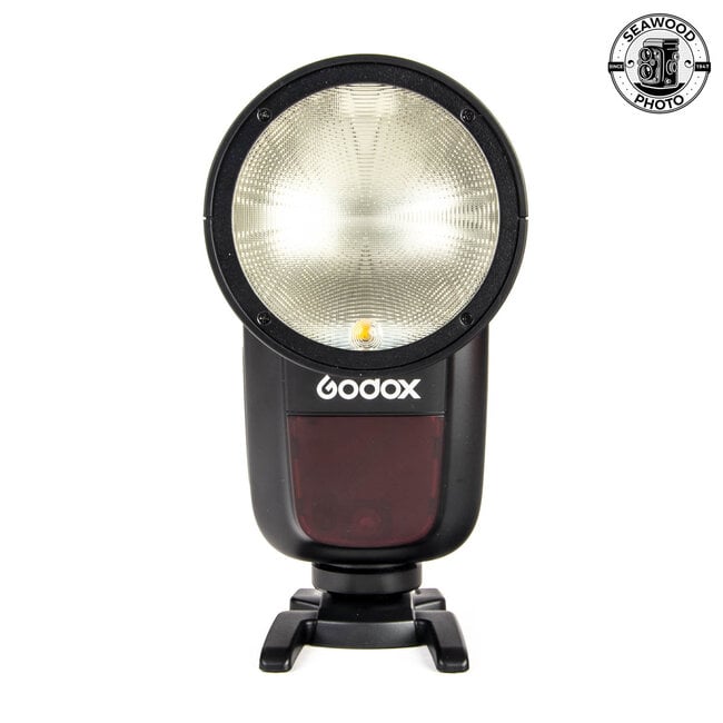 Godox V1-F Speedlight on camera flash for Fujifilm Cameras w/ AK-R1 Accessories Kit LIKE NEW