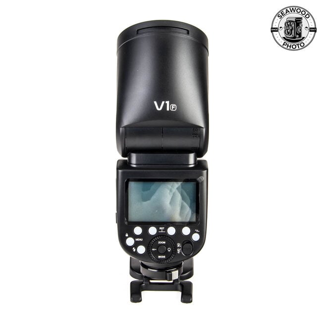 Godox V1-F Speedlight on camera flash for Fujifilm Cameras w/ AK-R1 Accessories Kit LIKE NEW