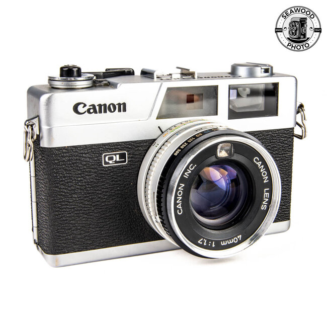 Canon Canonet QL17 35mm Rangefinder w/40mm f/1.7 GOOD+
