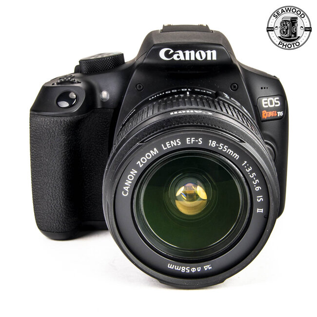 Canon T6 LOW SHUTTER w/ 18-55 and 55-150mm EXCELLENT