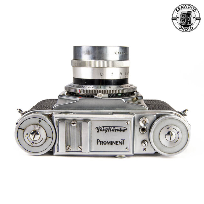 Voigtlander Prominent w/35mm, 50mm, 100mm GOOD+