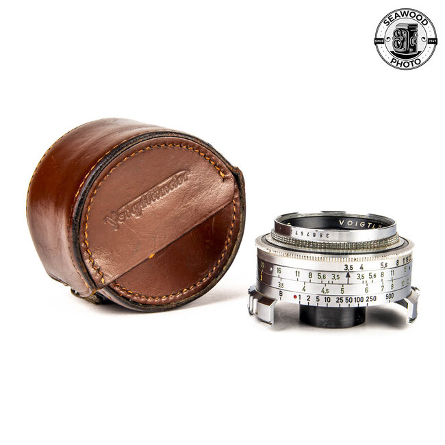 Voigtlander Prominent w/35mm, 50mm, 100mm GOOD+
