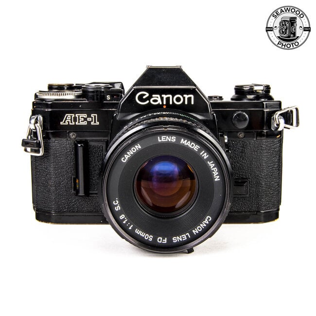 Canon AE-1 w/ 50mm f1.8 GOOD+