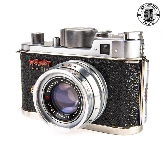 Robot Star Camera w/Schneider 40mm f/1.9 Xenon Lens GOOD-