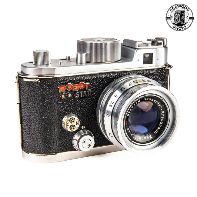Robot Star Camera w/Schneider 40mm f/1.9 Xenon Lens GOOD-