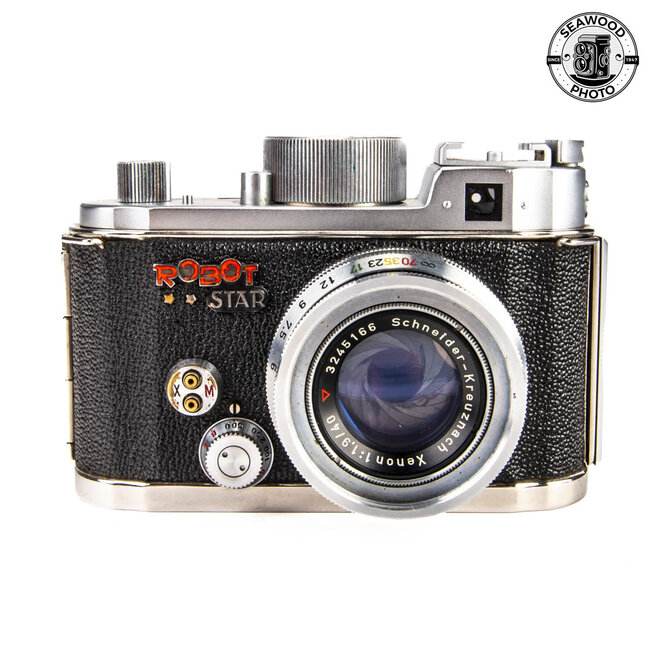 Robot Star Camera w/Schneider 40mm f/1.9 Xenon Lens GOOD-