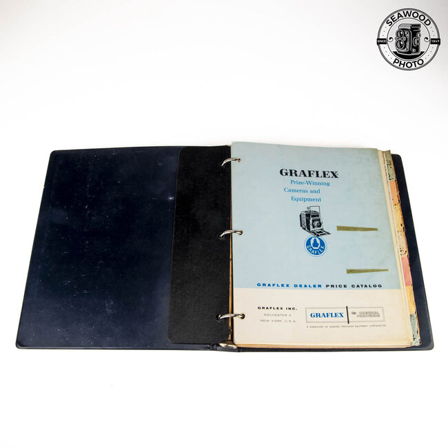 Graflex Dealer Price Catalog in Binder 1962, 1964 GOOD