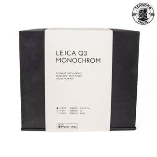 Leica Empty Box (only ) for Leica Q3 Monochrom Camera