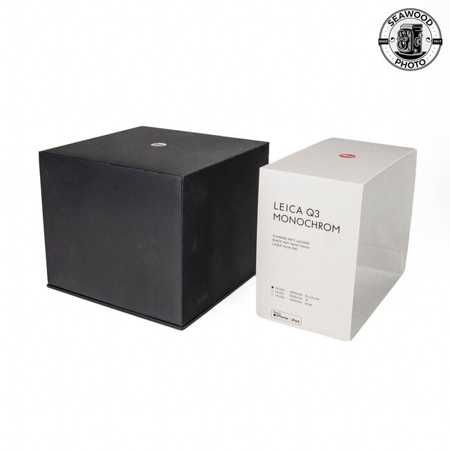 Empty Box (only ) for Leica Q3 Monochrom Camera