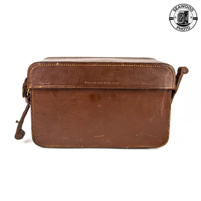 Leica Hard Leather Camera Bag GOOD