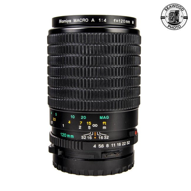 Mamiya 120mm Macro f4 GOOD+