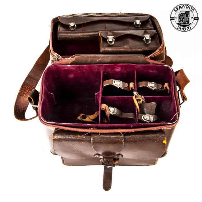 Nikon Leather Camera Case Bag for S-Series Rangefinder Cameras  GOOD-