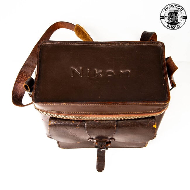 Nikon Leather Camera Case Bag for S-Series Rangefinder Cameras  GOOD-