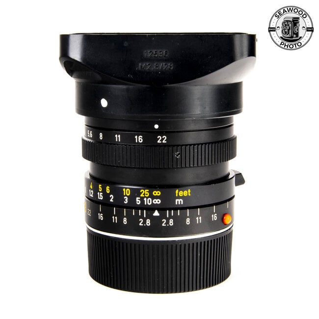 Leica Leitz 28mm f/2.8 Elmarit-M Canada GOOD+