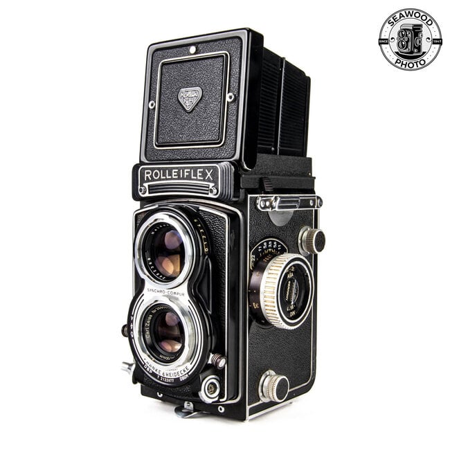 Rolleiflex Carl Zeiss Tessar 1:3.5 f-75mm GOOD