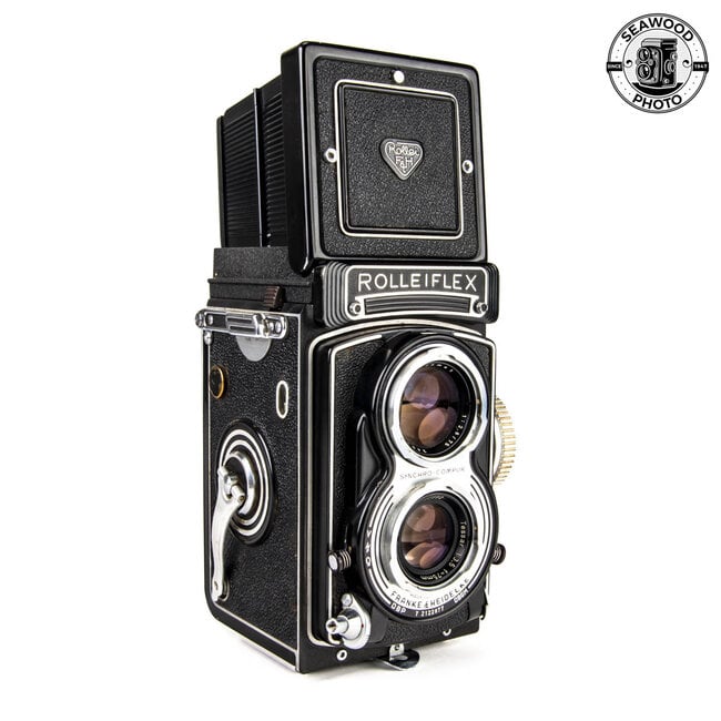 Rolleiflex Carl Zeiss Tessar 1:3.5 f-75mm GOOD