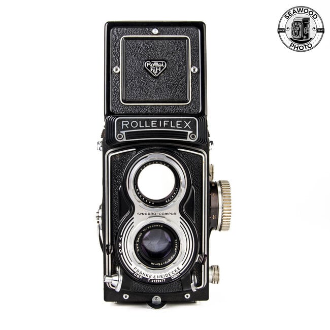 Rolleiflex Carl Zeiss Tessar 1:3.5 f-75mm GOOD