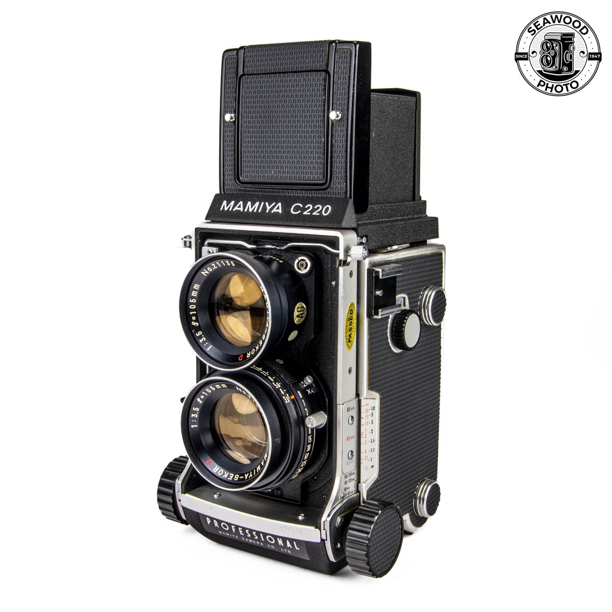 Mamiya C220 w/ 105mm f3.5 GOOD - Seawood Photo