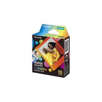 Fujifilm Fujifilm Instax Square Rainbow Instant Film 10 Sheets