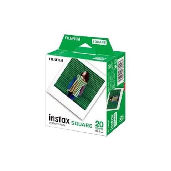 Fujifilm Instax Square Twin Pack Instant Film 20 Sheets