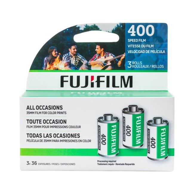 Fujifilm 400 Three Pack 35mm Film