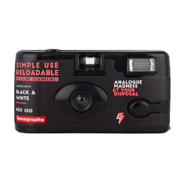 Lomography Simple Use Black & White Reloadable Camera