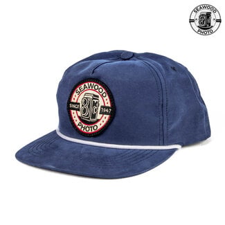 Seawood Photo Inc. Seawood Cobalt/White Rope Hat