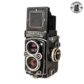 Rolleiflex Rolleiflex 3.5E w/Zeiss 75mm f/3.5 Tessar. GOOD