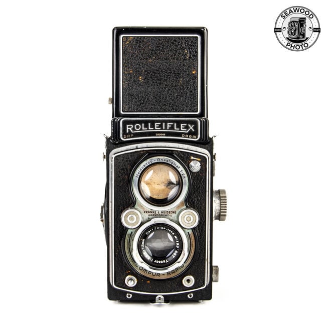 Rolleiflex Type 2 (1937) w/Zeiss 75mm f/3.5 Tessar GOOD-
